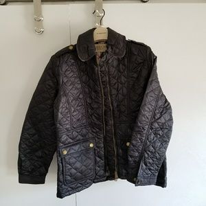 Burberry Brit quilted IVYMORE check lining black j